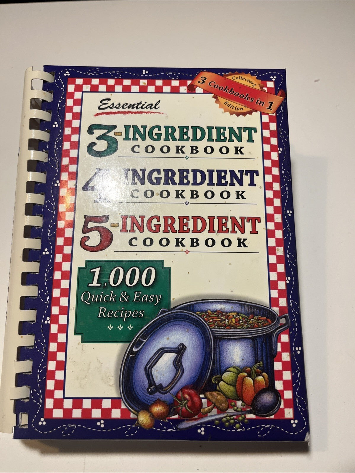 Essential 345 Ingredients - Hardcover . Three cookbooks in one.