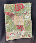 White Pine Red And Green Paisley Tablecloth