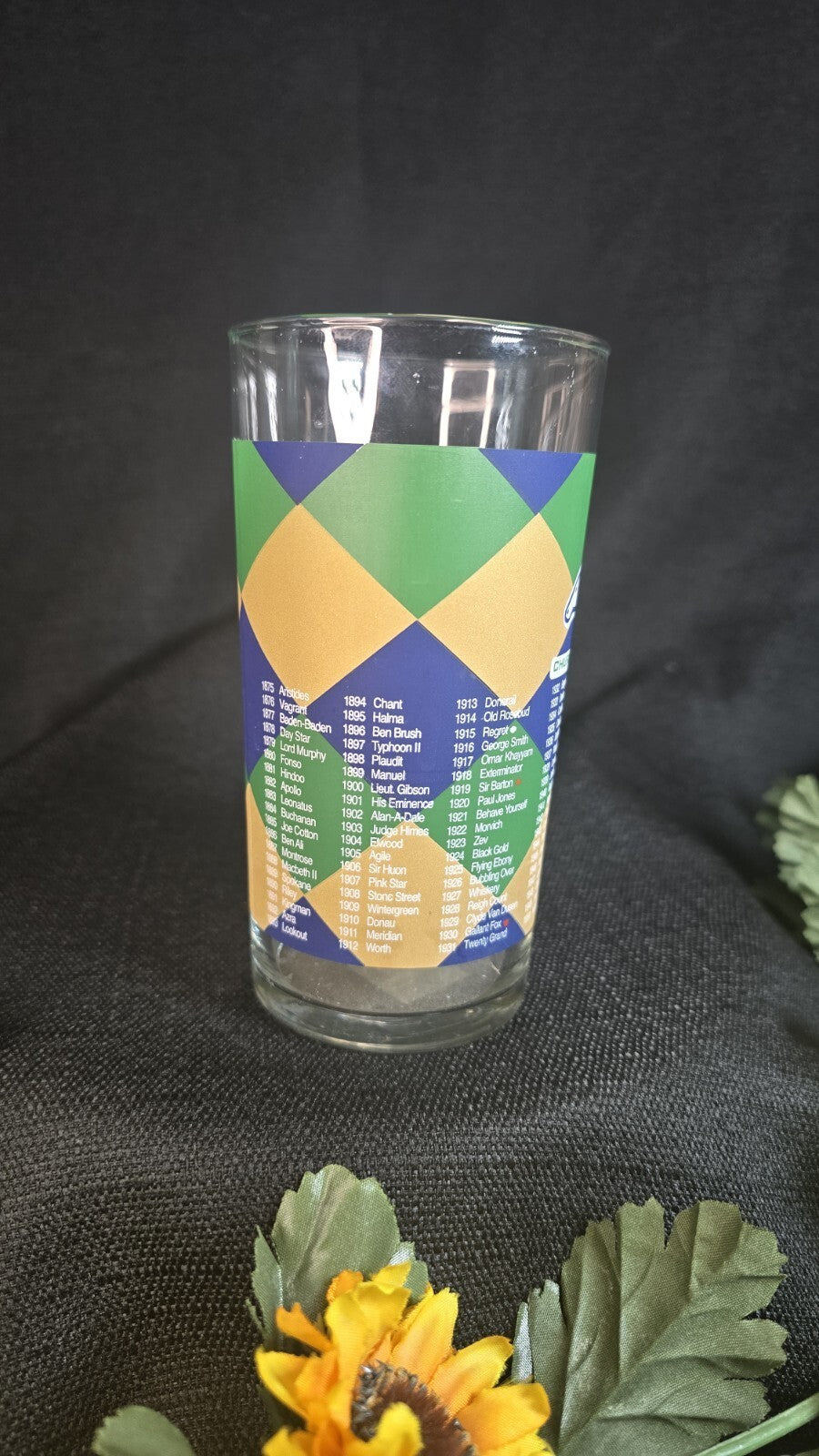 2012 Official 138th Kentucky Derby Mint Julep Glass Churchill Downs