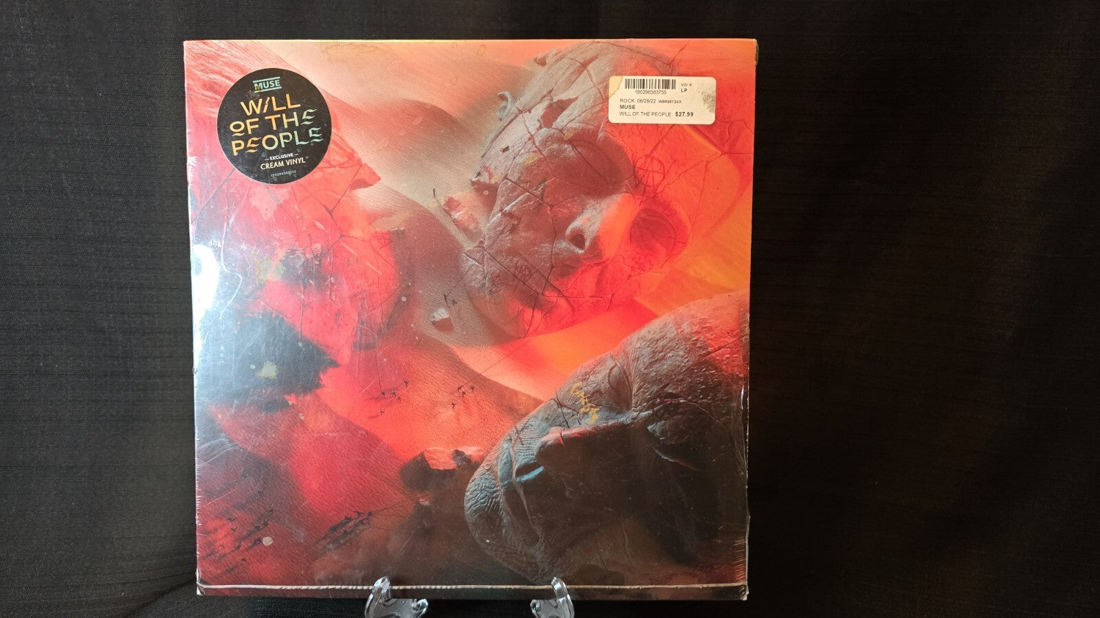 Muse - Will Of The People - Limited Red Colored Vinyl [New Vinyl LP] Sealed