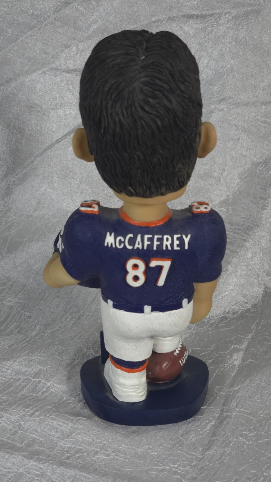 Rare Promotional Ed McCaffrey #87 NFL Denver Broncos Bobblehead w Helmet 7½in