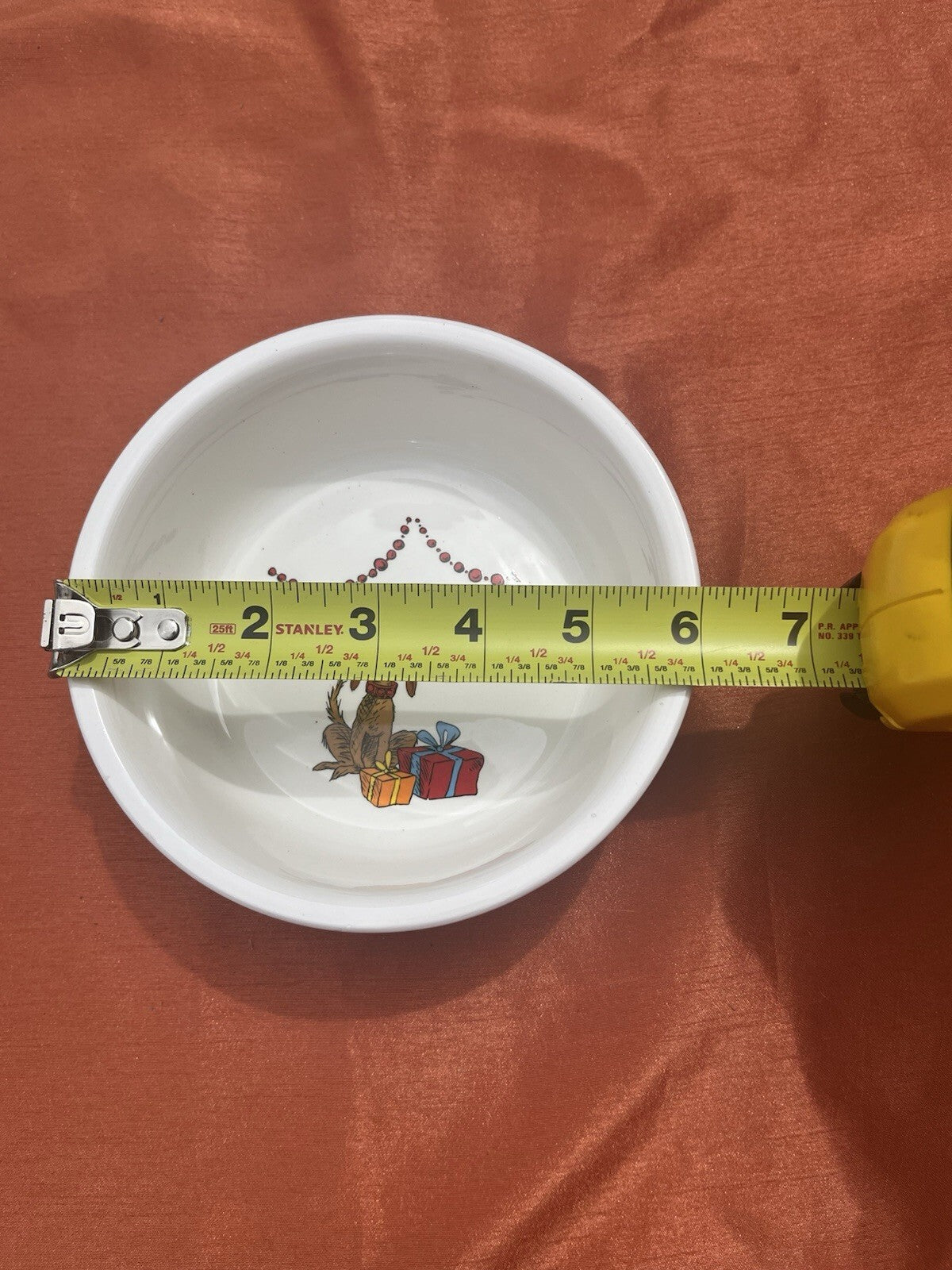 THE GRINCH WHO STOLE CHRISTMAS MAX DOG PET 6” BOWL FOOD WATER DISH CAT 2021