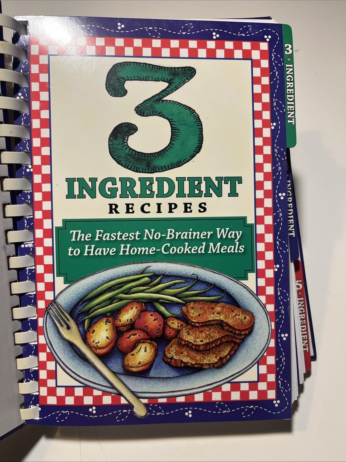 Essential 345 Ingredients - Hardcover . Three cookbooks in one.