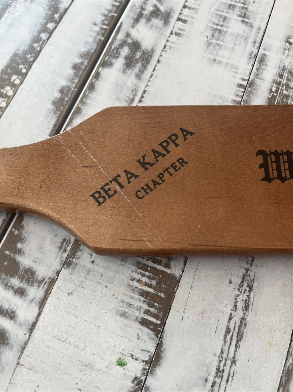 1990’ AEA Western Illinois University Wood Pledge Paddle.