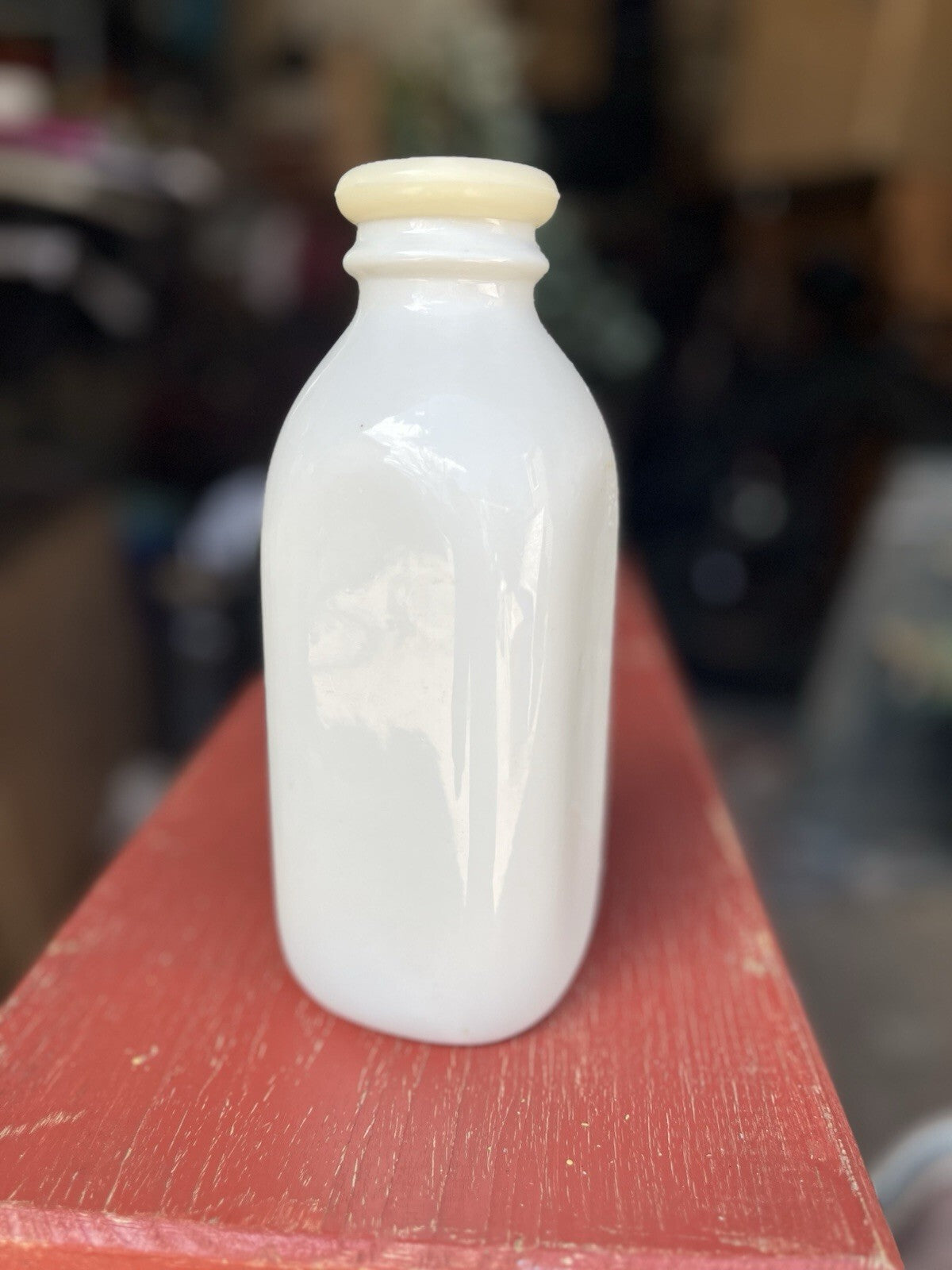 The Monkey & The Peddler Vintage Milk Bottle 2004 32 ounces
