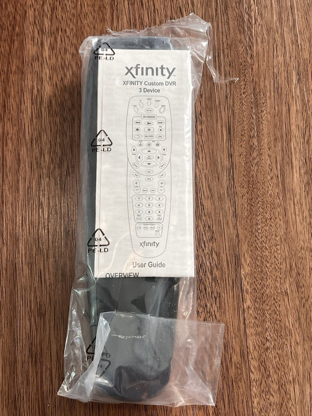 Comcast Xfinity On Demand Remote Control DCT w/Instruction New Universal