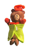 Target Bullseye Fireside Pals Plush Bear Blanket 2023