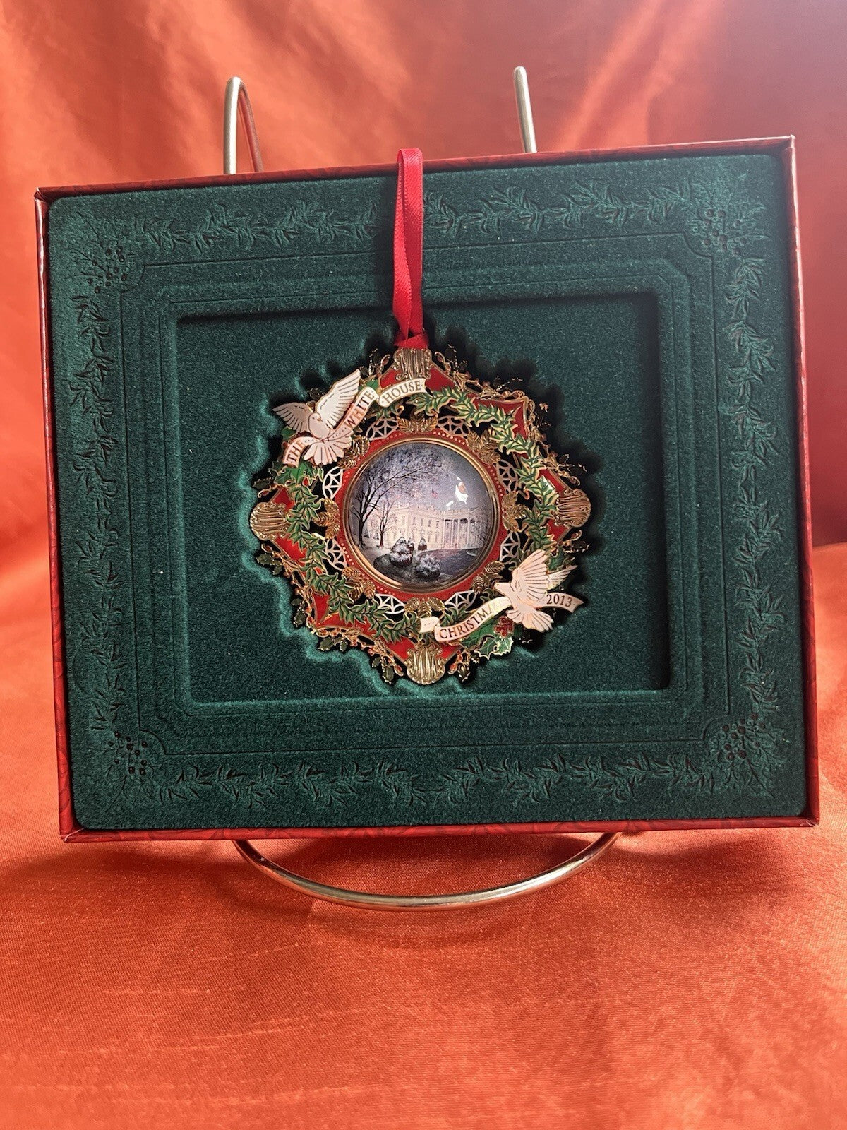 The White House Historical Association 2013 Christmas Ornament in Original Box