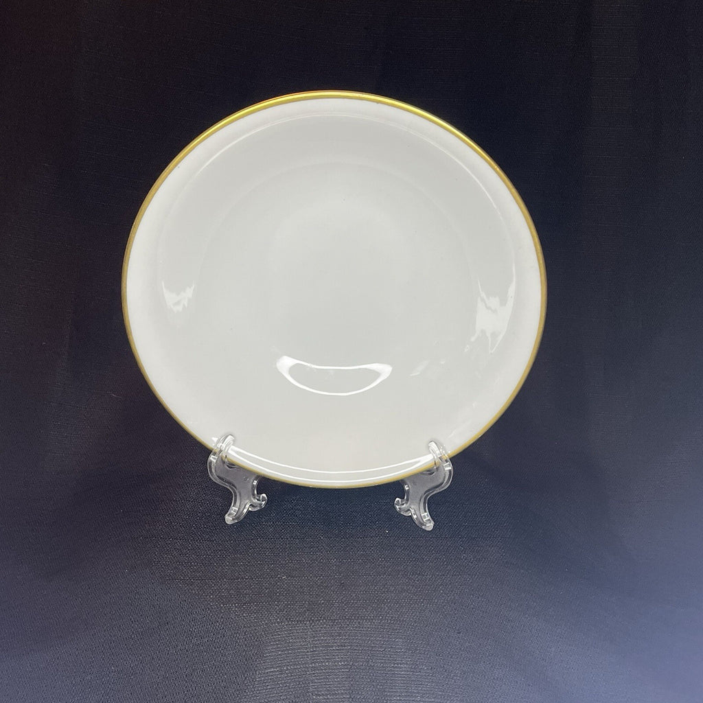 Paul Muller Selb Bavaria White w/2 Gold Bands  Serving Bowl