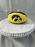 Iowa Hawkeye football paperweight