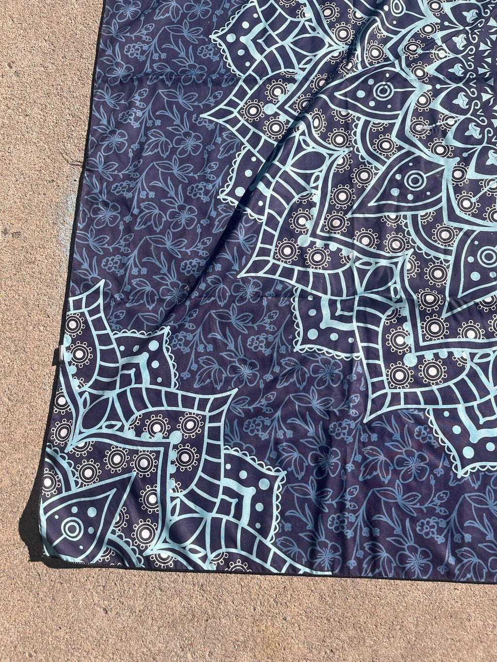 Tapestry mandala celestial Trippy Psychedelic 50.5 X 55.5