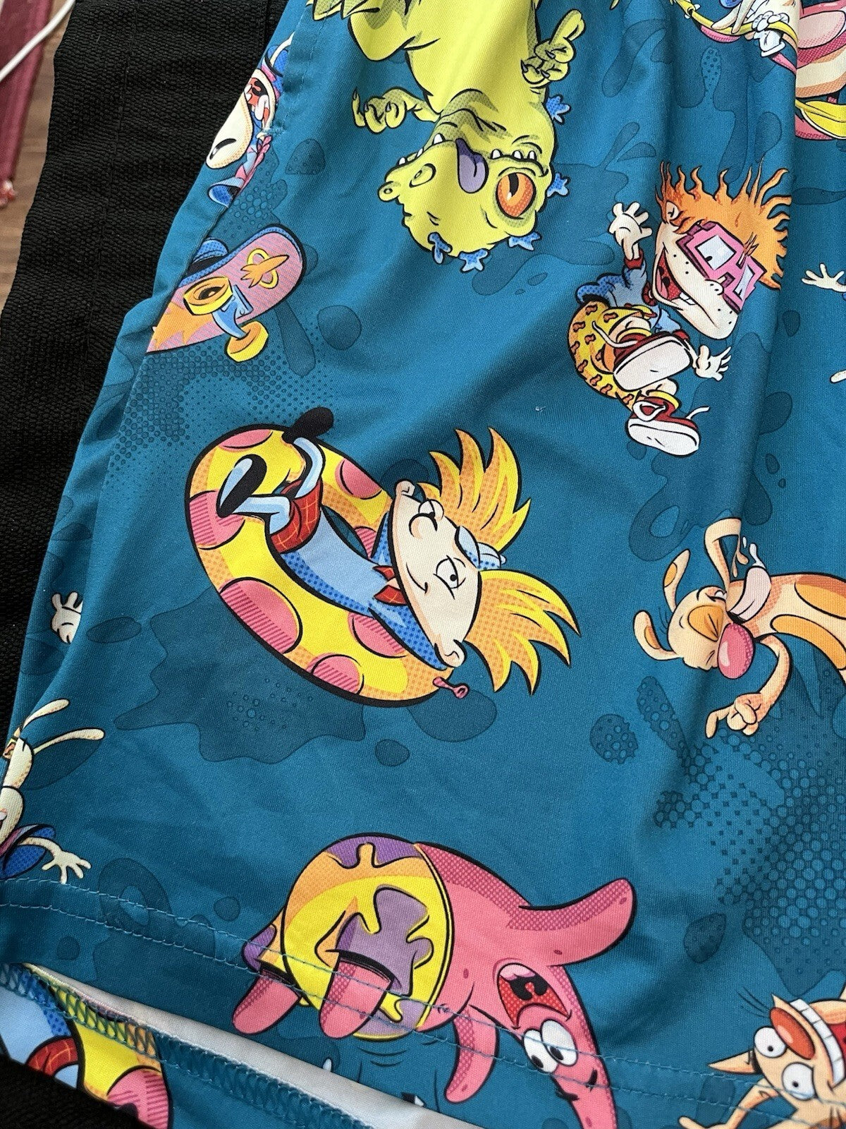 Nickolden Men Shorts Size  S Ren And Stimpy Sponge bob Rugrats