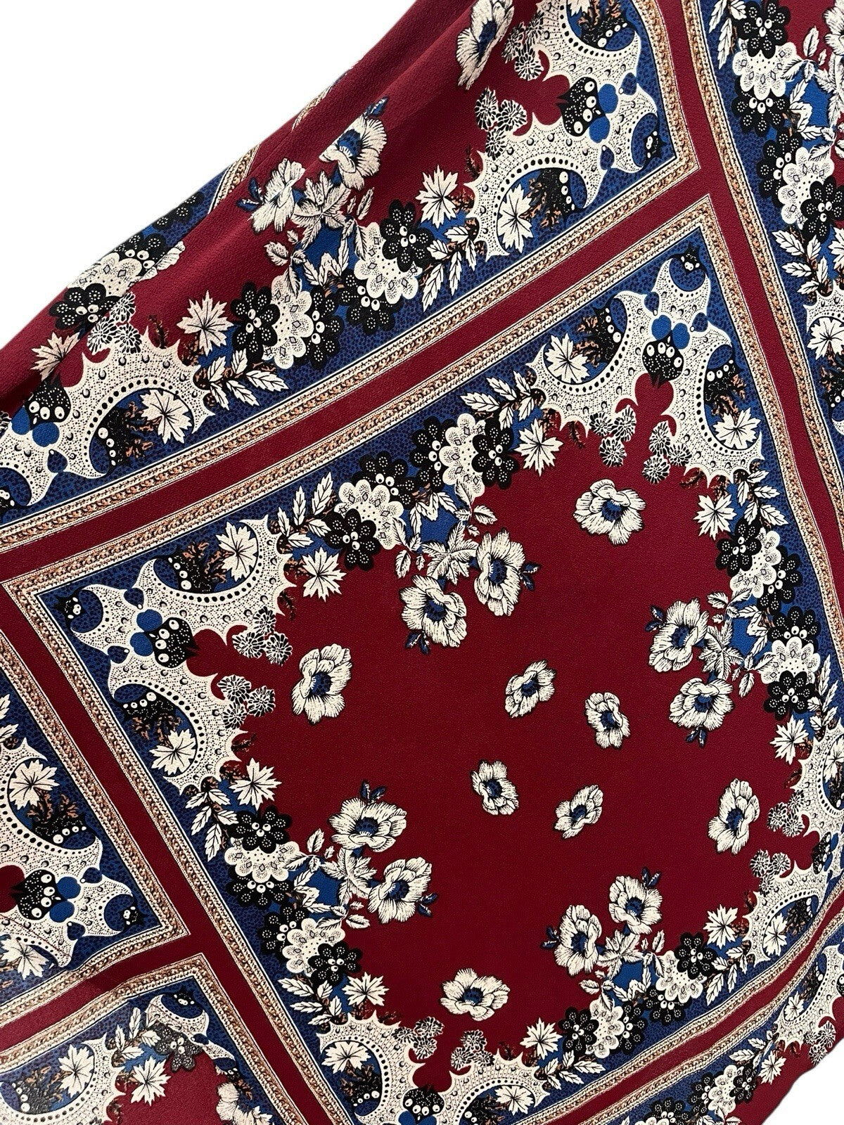 Lulus Boho babe floral handkerchief Hem Dress Size Medium