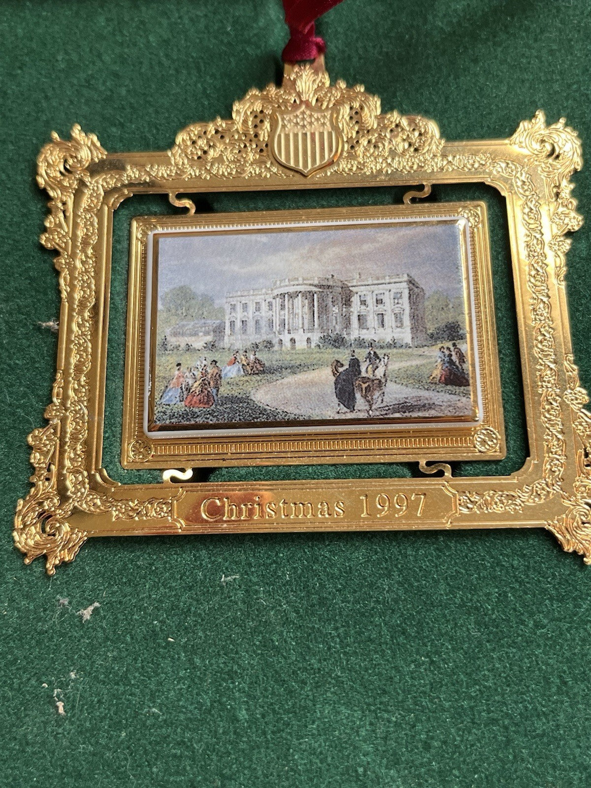 1997 White House Historical Association Christmas Ornament