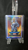 2025 Topps Chrome Marvel Silver Sable Anniversaries #MA-17 40th Anniversary