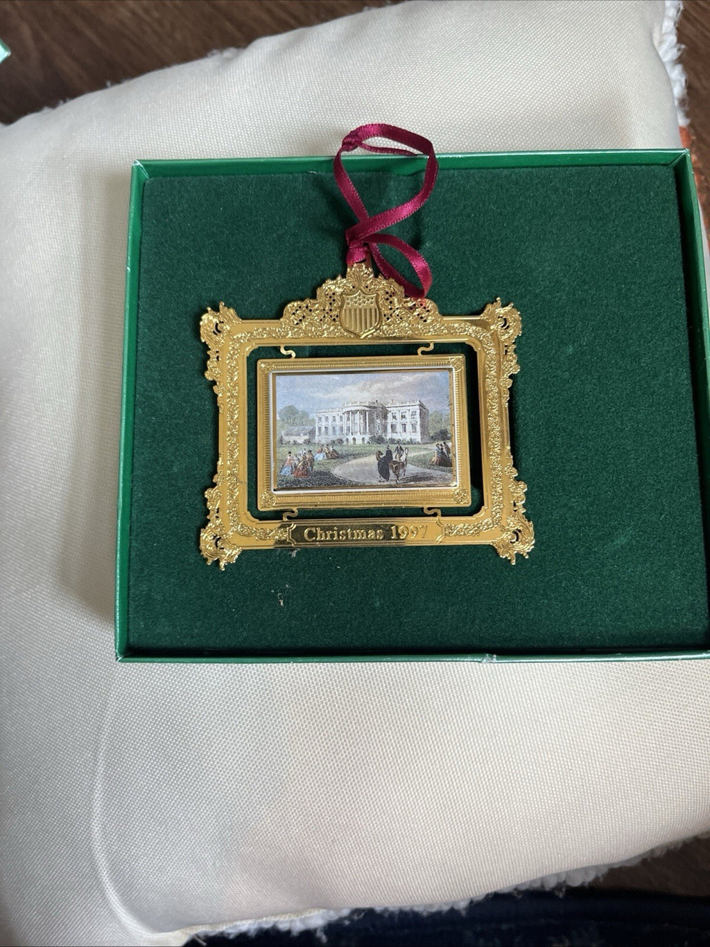 1997 White House Historical Association Christmas Ornament