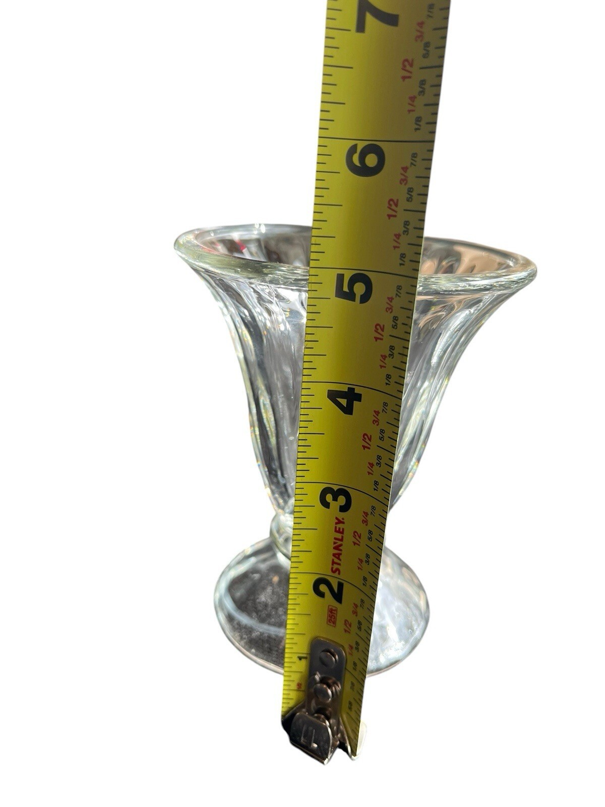 Lot Of 6 LIBBEY 5115 5" Tall Tulip Sundae Glasses  - Made in U.S.A.