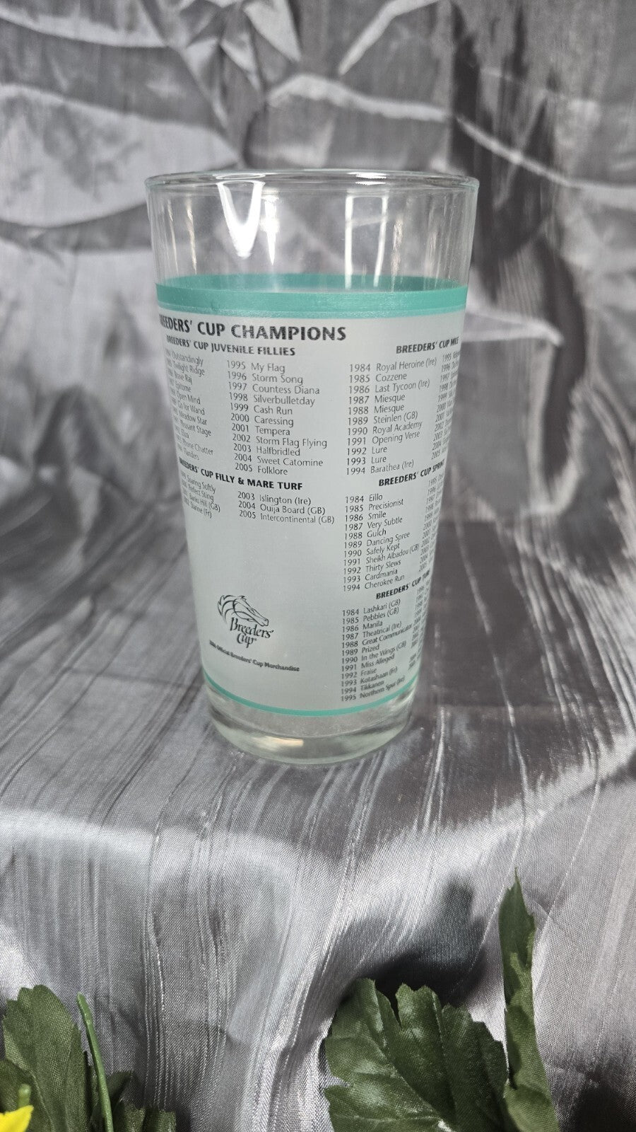 Breeders Cup 2006 World Championships Churchill Downs Mint Julep 5.25" Glass