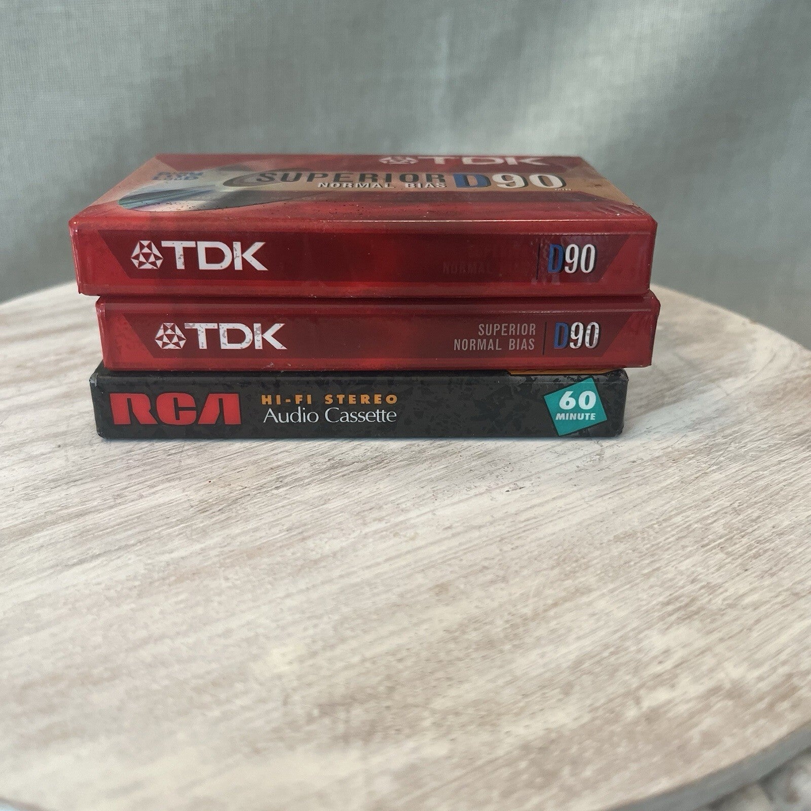 TDK D90 Standard Audio Cassette (A00808-20) Rcr Audio Cassette Tape