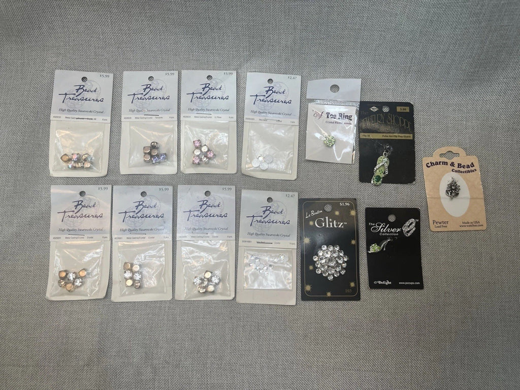 Bead Treausres high qualities Swarovski crystals Asst Packages,