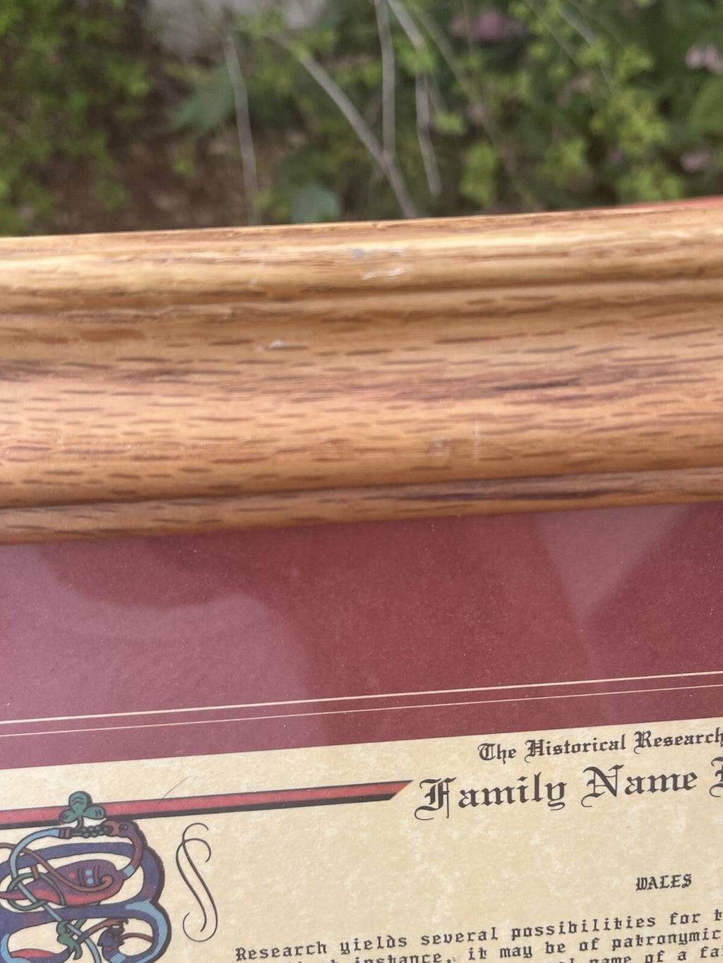 WalesFamily Name History The Historical Research Center Framed Wales