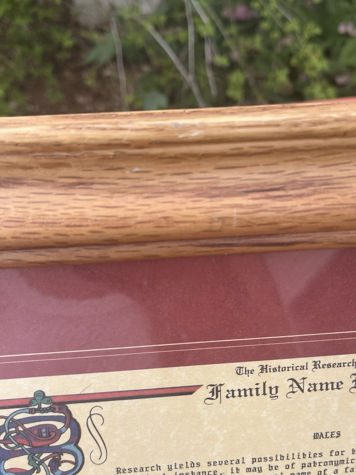 WalesFamily Name History The Historical Research Center Framed Wales