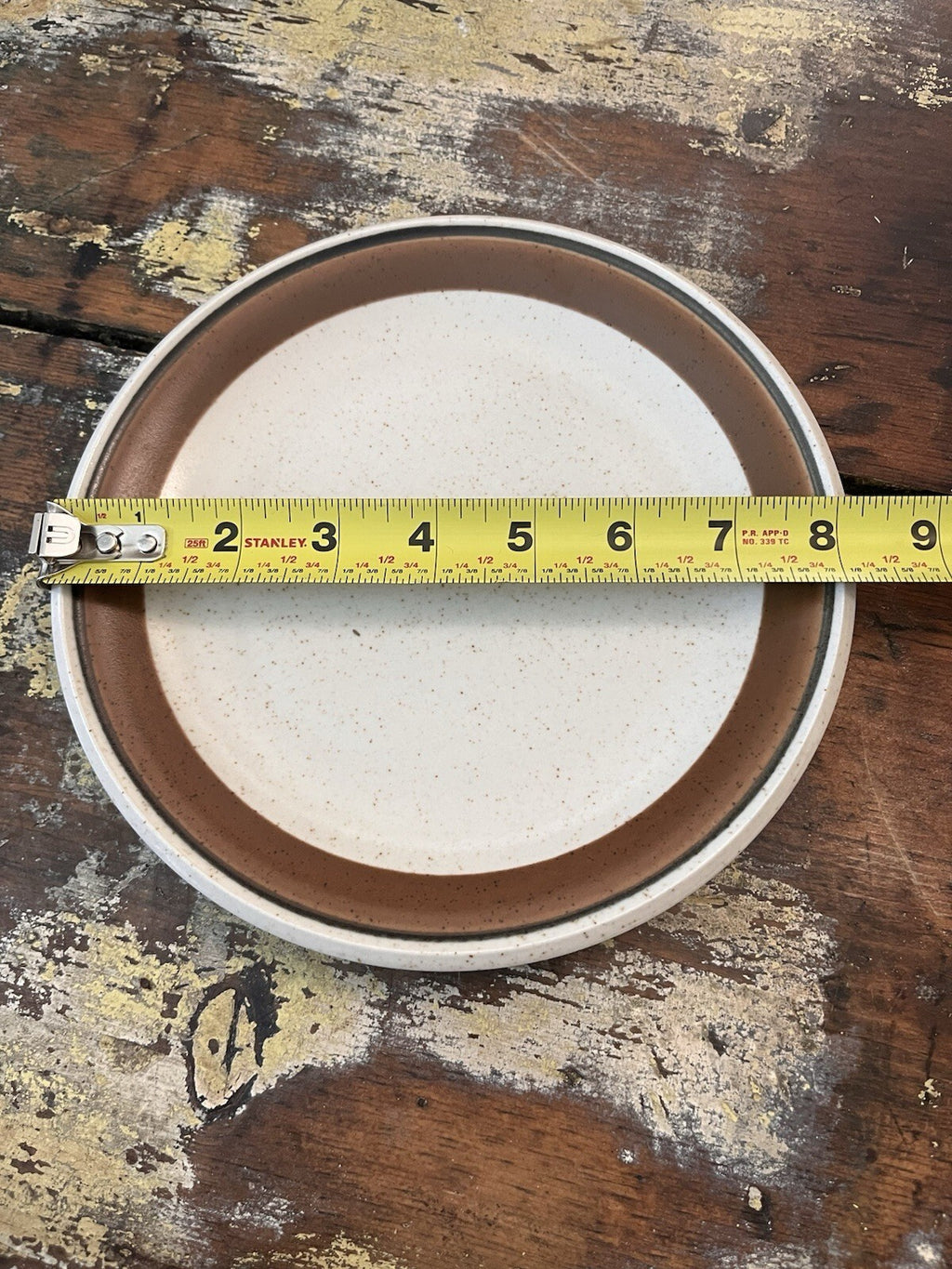 Oneida Catalina Veri-Stone solid plate #P1802  sand drift
