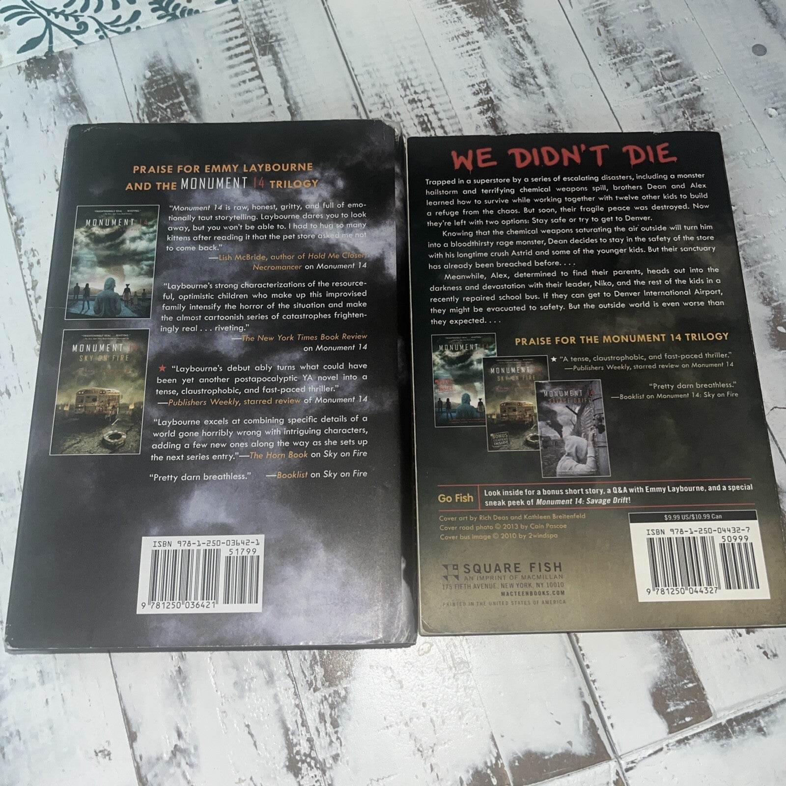 Monument 14: Savage Drift (Monument 14 Series) - Hardcover And Softcover