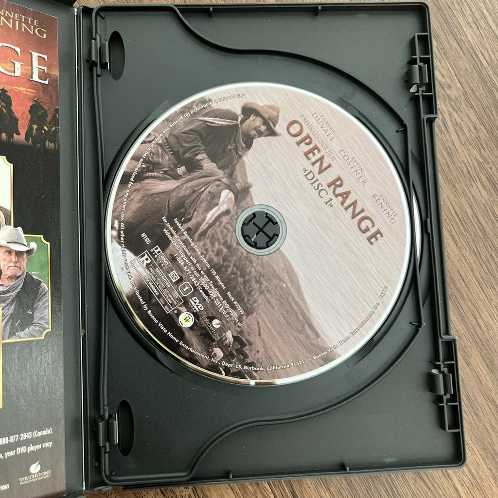 Open Range - DVD By Robert Duvall - VERY GOOD
