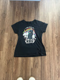 "I Believe in RBG" unicorn feminist t-shirt.