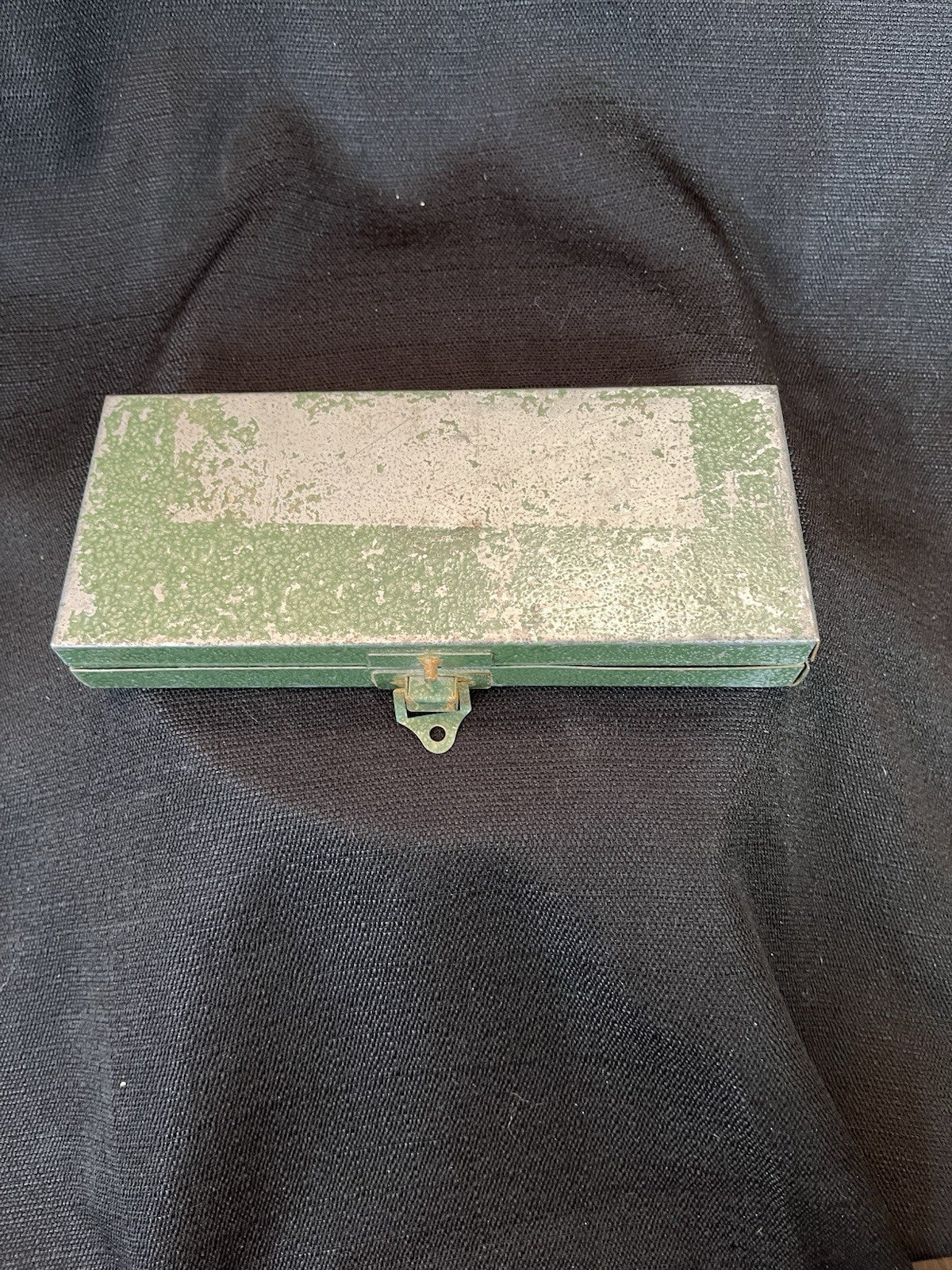 Allied vintage metal box,  a tool or storage box For Hex Bit Set