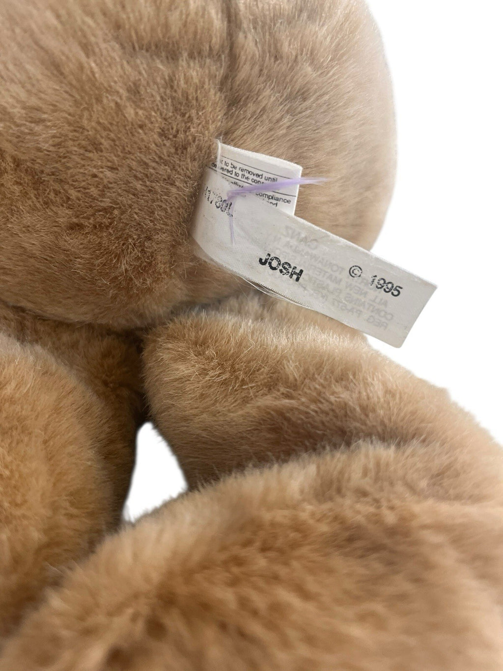 Gund Plush Teddy Bear Named Josh