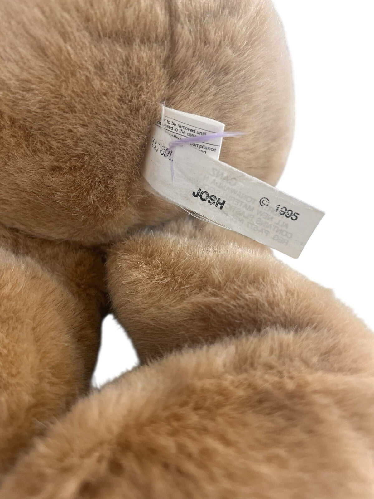 Gund Plush Teddy Bear Named Josh